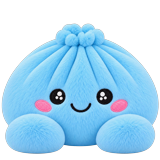 blue plush