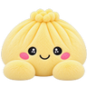 yellow plush